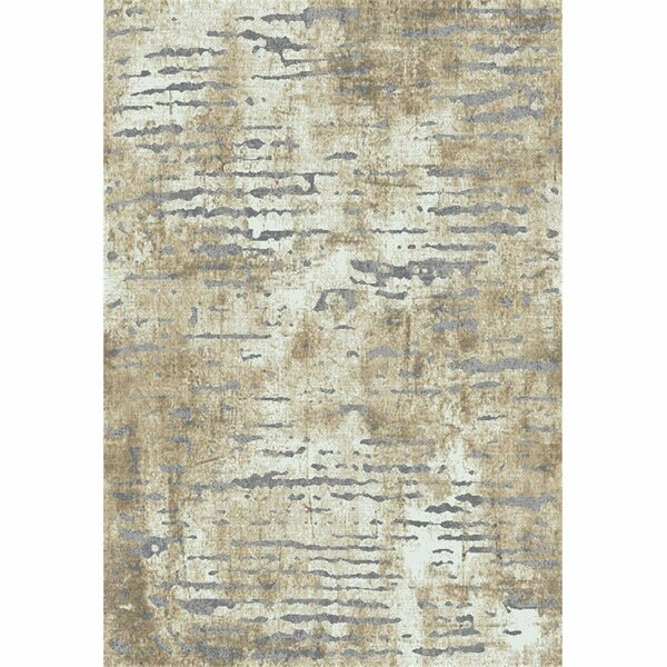 Mayberry Rug 5 ft. 3 in. x 7 ft. 3 in. Denver Slate Area Rug, Cream DN8312 5X8